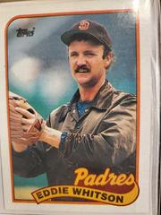 Eddie Whitson Baseball Cards 1989 Topps Prices