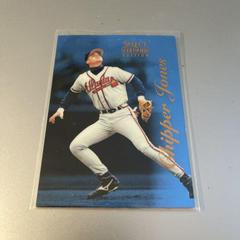 Chipper Jones [Blue] #7 Baseball Cards 1996 Select Certified Prices