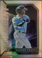 Wander Franco #EM1 Baseball Cards 2021 Panini Prizm Emergent Prices
