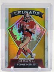 Joe Montana [Gold] Football Cards 2021 Panini Rookies and Stars Crusade Prices