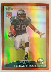 LeSean McCoy [Copper Refractor] #TC180 Football Cards 2009 Topps Chrome Prices
