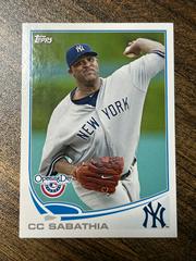 CC Sabathia #3 Baseball Cards 2013 Topps Opening Day Prices