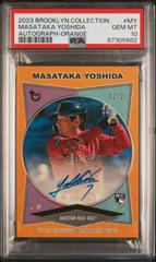 Masataka Yoshida [Orange] #AC-MY Baseball Cards 2023 Topps Brooklyn Collection Autographs Prices