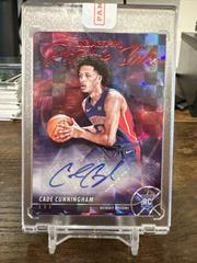 Cade Cunningham [Red] Basketball Cards 2021 Panini Hoops Rookie Ink Autographs Prices