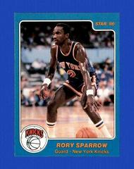 Rory Sparrow #170 Basketball Cards 1985 Star Prices