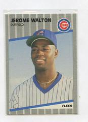 Jerome Walton #U-80 Baseball Cards 1989 Fleer Update Prices