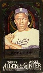 Jackie Robinson [Mini Stained Glass] #108 Baseball Cards 2022 Topps Allen & Ginter Prices