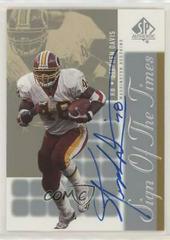 Stephen Davis #SD Football Cards 2000 SP Authentic Sign of the Times Prices