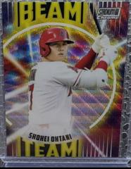 Shohei Ohtani [Wave] #BT-13 Baseball Cards 2022 Stadium Club Chrome Beam Team Prices