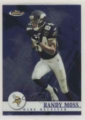 Randy Moss Football Cards 2001 Topps Finest Prices