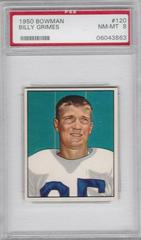Billy Grimes #120 Football Cards 1950 Bowman Prices