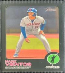 Mark Vientos [Black] #5 Baseball Cards 2022 Topps Heritage Minor League Prices