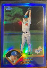 Hideo Nomo [Refractor] Baseball Cards 2003 Topps Chrome Prices
