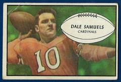 Dale Samuels Football Cards 1953 Bowman Prices