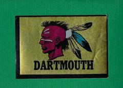 Dartmouth Indians Football Cards 1960 Topps Metallic Stickers Prices