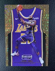 LeBron James [Dazzle Gold] Basketball Cards 2018 Panini Threads Prices
