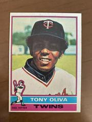 Tony Oliva Baseball Cards 1976 Topps Prices