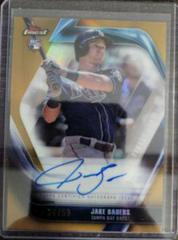 Jake Bauers [Gold Refractor] #FFA-JB Baseball Cards 2019 Topps Finest Firsts Autographs Prices