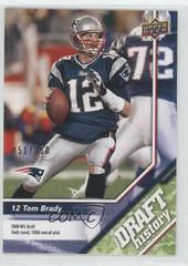Tom Brady [Green] Football Cards 2009 Upper Deck Draft Edition Prices