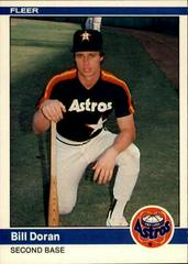 Bill Doran #225 Baseball Cards 1984 Fleer Prices