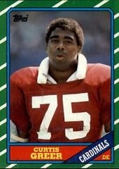 Curtis Greer #334 Football Cards 1986 Topps Prices