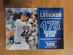 Anthony Rizzo Baseball Cards 2018 Topps Longball Legends Prices