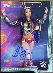 Sasha Banks [Autograph] Wrestling Cards 2018 Topps WWE Women's Division Prices