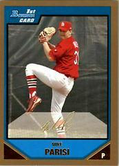 Mike Parisi Baseball Cards 2007 Bowman Prospects Prices