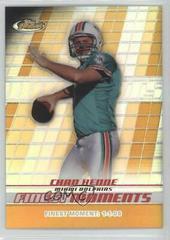 Chad Henne [Gold Refractor] Football Cards 2008 Topps Finest Moments Prices