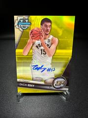Zach Edey [Yellow] #BCPA-ZE Basketball Cards 2023 Bowman Chrome University Prospects Autographs Prices