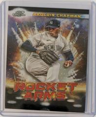 Aroldis Chapman [Black Eclipse] Baseball Cards 2022 Topps Cosmic Chrome Rocket Arms Prices