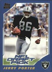 Jerry Porter #375 Football Cards 2000 Topps Prices