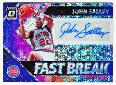 John Salley #JSL Basketball Cards 2018 Panini Donruss Optic Fast Break Signatures Prices