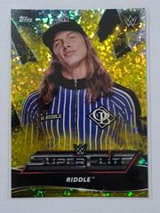 Riddle [Yellow] Wrestling Cards 2021 Topps WWE Superstars Super Elite Prices