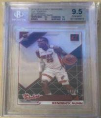 Kendrick Nunn [Red] #8 Basketball Cards 2019 Panini Clearly Donruss the Rookies Prices