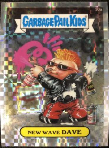 New Wave DAVE [Xfractor] #30a Prices | 2013 Garbage Pail Kids Chrome ...