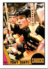 Tony Tanti #97 Hockey Cards 1987 Topps Prices