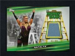 Natalya [Green] #MR-NT Wrestling Cards 2019 Topps WWE Money in the Bank Mat Relics Prices