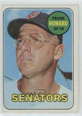 Frank Howard #170 Baseball Cards 1969 Topps Prices