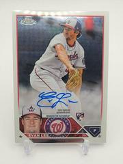 Evan Lee Baseball Cards 2023 Topps Chrome Update Rookie Autographs Prices
