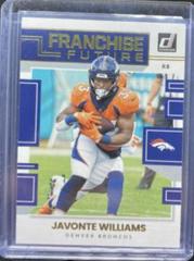 Javonte Williams #FF-JAW Football Cards 2022 Panini Donruss Franchise Future Prices