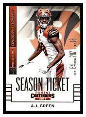 A.J. Green Football Cards 2014 Panini Contenders Prices