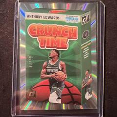 Anthony Edwards [Laser] #4 Basketball Cards 2023 Panini Donruss Crunch Time Prices