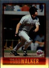 Todd Walker #129 Baseball Cards 1997 Topps Chrome Prices