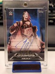 Asuka [Blue] Wrestling Cards 2021 Topps WWE Undisputed Grand Slam Champions Autographs Prices