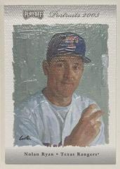 Nolan Ryan [Materials Silver] #56 Baseball Cards 2003 Playoff Portraits Prices