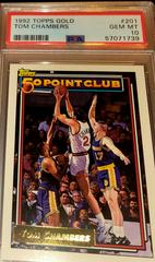 Tom Chambers #201 Basketball Cards 1992 Topps Gold Prices