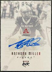 Anthony Miller [Red] Football Cards 2018 Panini Luminance Rookie Ink Autographs Prices
