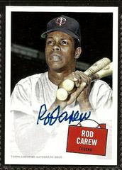 Rod Carew #57HS-RC Baseball Cards 2023 Topps Archives 1957 Topps Hit Stars Autographs Prices