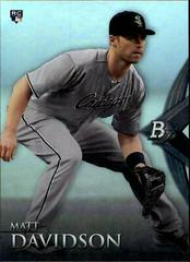 Matt Davidson #85 Baseball Cards 2014 Bowman Platinum Prices